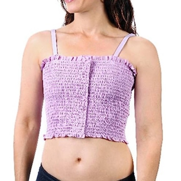Expand-a-Band Breast Binder Purple Floral Size Large - Picture 1 of 8